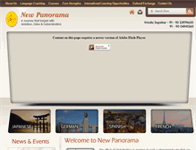 Tablet Screenshot of newpanorama.biz